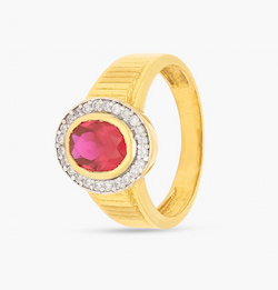 The Sparkle in Pink Ring